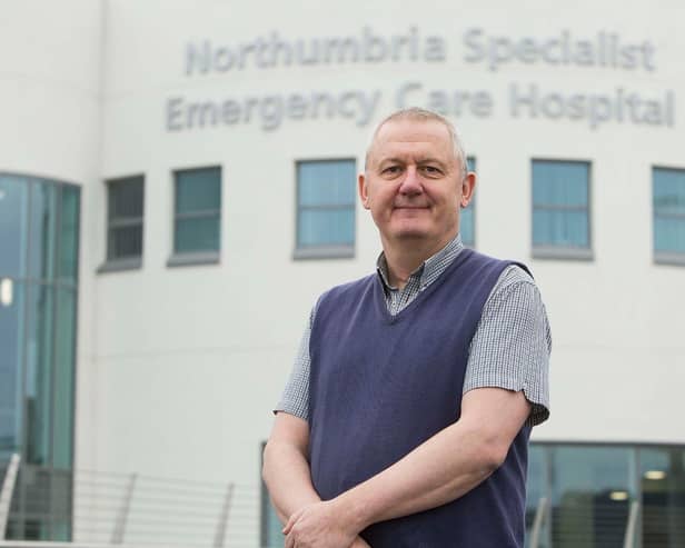 Dr Jeremy Rushmer, medical director at the Northumbria Specialist Emergency Care Hospital near Cramlington.