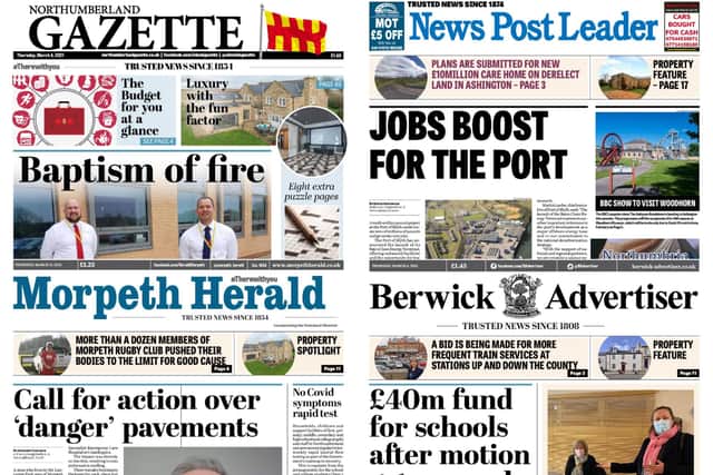 We are looking for a Deputy Editor for our weekly newspapers and websites across Northumberland.