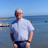 Cllr Colin Hardy has raised concerns about a proposed fishing ban at Holy Island.