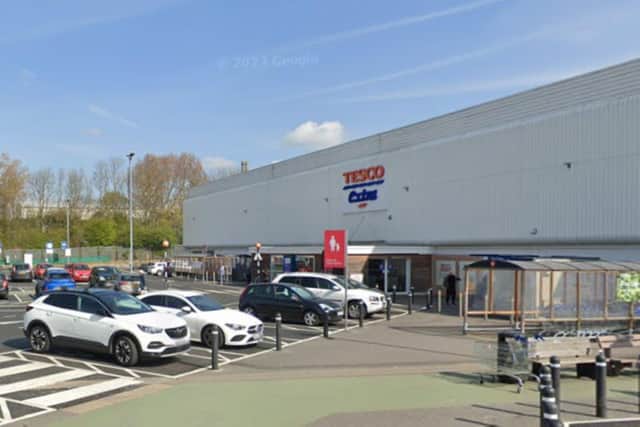 The Tesco North Shields Extra store.