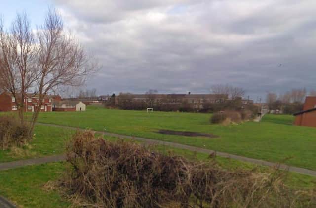 Looking over towards the site in Hadston where the flats and bungalows are proposed. Picture c/o Google Streetview