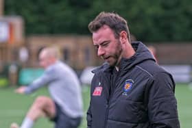Morpeth Town manager Craig Lynch. Picture: George Davidson.