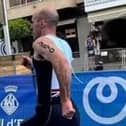 Steve Carragher stormed to gold in the World Triathlon Championships. Picture: Alnwick Tri Club