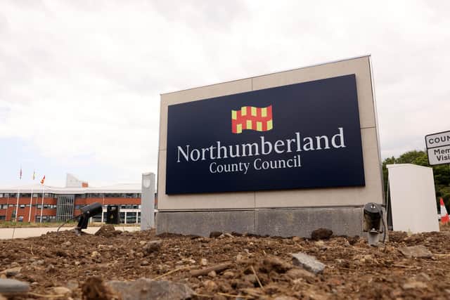 Northumberland County Council headquarters.