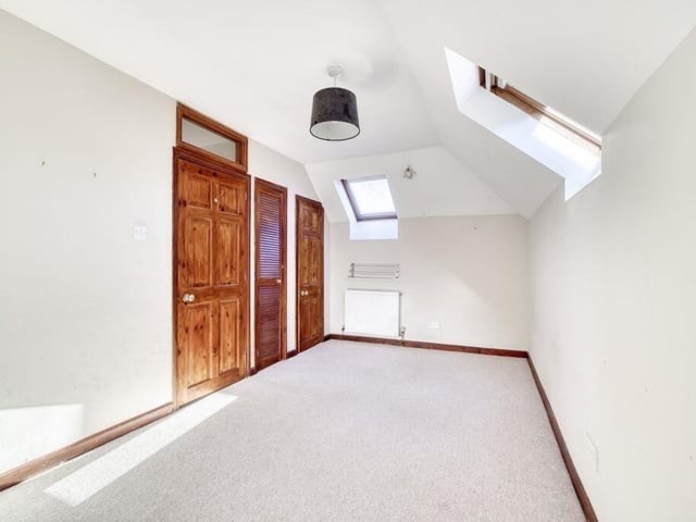 Principal bedroom space.