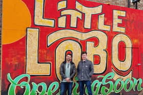 John Good and Robert Beveridge-Pearson outside their Little Lobo restaurant in Tynemouth. Photo: NCJ Media.