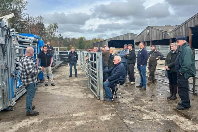 Photo taken during the event for farmers and farm workers at the Kirkley Hall Campus.