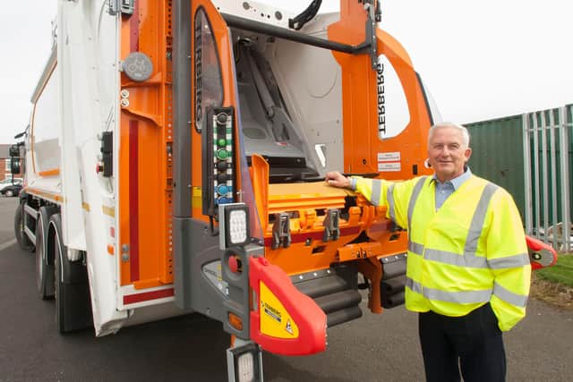 Northumberland County Council leader Glen Sanderson is asking residents to be mindful what put in the recycling bin.