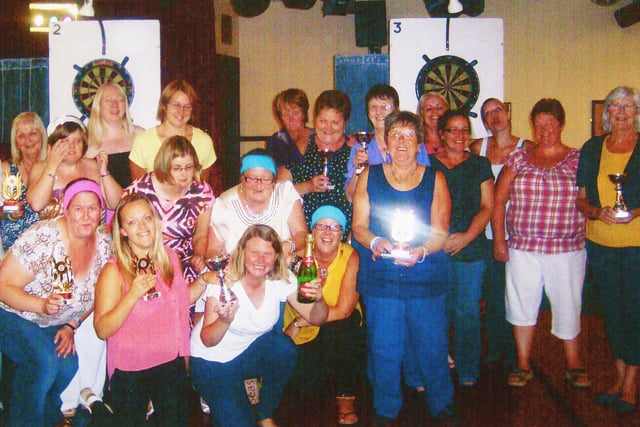 Alnwick Ladies Darts League held a charity knock out darts competition in 2013.