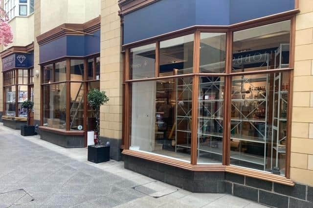 Enjoy (Beers and Ciders To Go) is moving to a different area of Sanderson Arcade.
