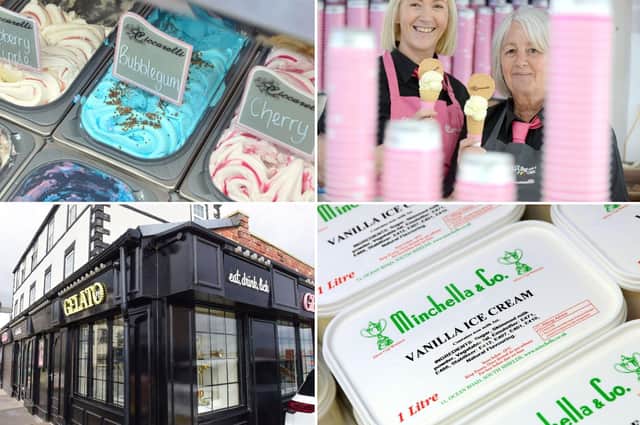 We take a look at some of the region's ice cream parlours to visit in the warm weather.