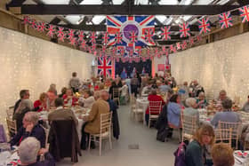 Age UK Northumberland's Platinum Jubilee afternoon tea at Woodhorn Museum.