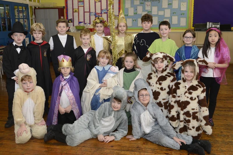 There were legal issues raised in Straw and  Order - the play performed by pupils at Amble First School in Edwin Street.