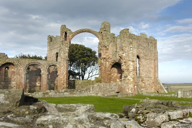 In 635, St Aiden founded Lindisfarne Priory on Holy Island and since he died has been reportedly haunting the island. He was buried on the island, but years later, his casket was reopened, and his corpse was found not to have decomposed.