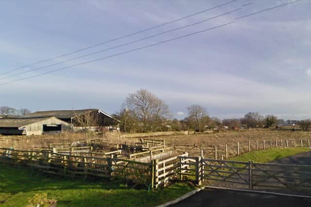 Plans have been lodged for 28 homes on the site of redundant agricultural buildings in Lucker.