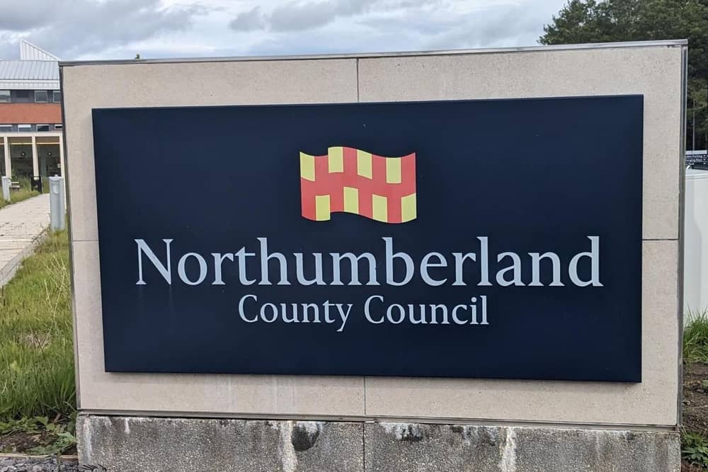 Northumberland County Council's headquarters at County Hall in Morpeth.