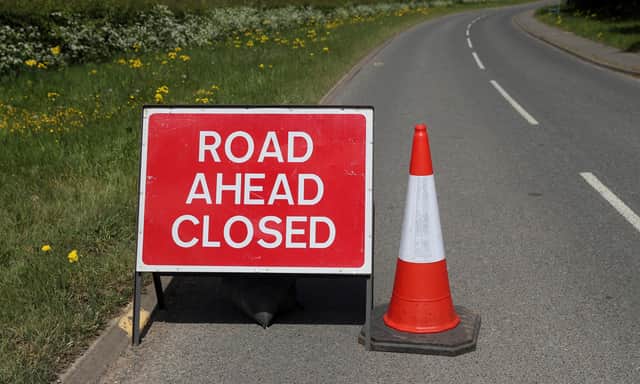 A number of roads in Northumberland are closed or have restrictions over the next week.