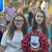 DCHS students laid a wreath at the Last Post Ceremony in Ypres.