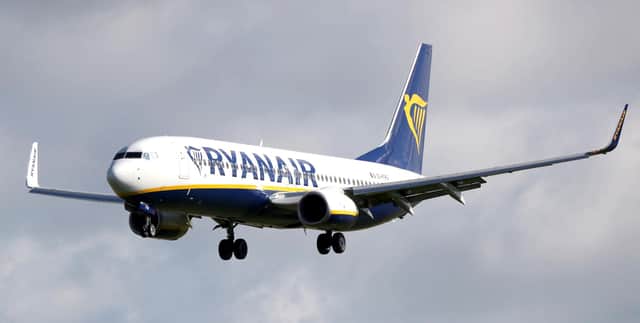 Ryanair. Picture by Niall Carson/PA Wire