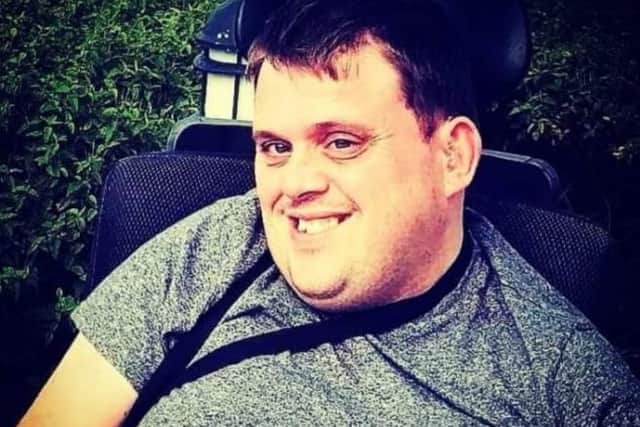Sean Barker is raising £11,000 for a new wheelchair to help him live independently.