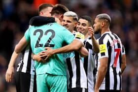 Newcastle United weren't at their best but they progressed in the Carabao Cup against Crystal Palace (Photo by George Wood/Getty Images)