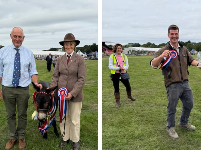 Those who went along to the Glendale Show had the opportunity to watch first-class livestock competitions.