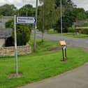Signage for Stamfordham. Picture from Google.