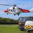 The airfield is used by the Coastguard. Picture: Andy Cowan