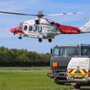 The airfield is used by the Coastguard. Picture: Andy Cowan