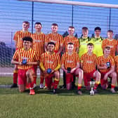 The triumphant Northumberland U16s squad.