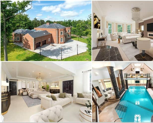 The luxurious mansion is priced at £3.8 million.