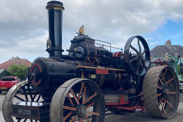Two pairs of steam ploughing engines will be working.