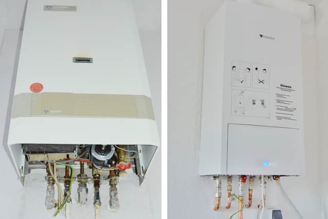 Photos of gas boilers from Pixabay.