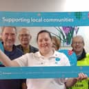 The Co-op and their customers have raised £2,154 to add to other grants.