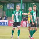 There was frustration for Blyth Spartans as they lost 3-1 at home to Alfreton Town. Picture: Paul Scott