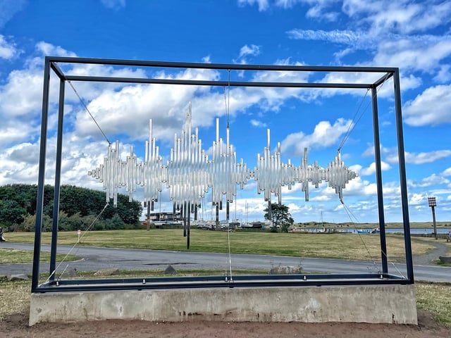 One of the Bord Waalk sculptures.