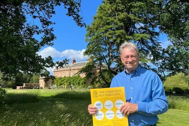 Alan Titchmarsh visits historic Northumberland garden ahead of charity ...