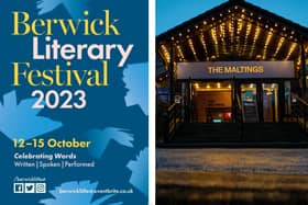 New for Berwick Literary Festival 2023 is a partnership with The Maltings that will see four major performers appear on its main stage over the weekend.