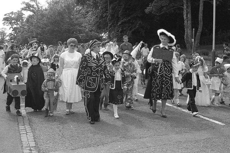 Belford Carnival procession.