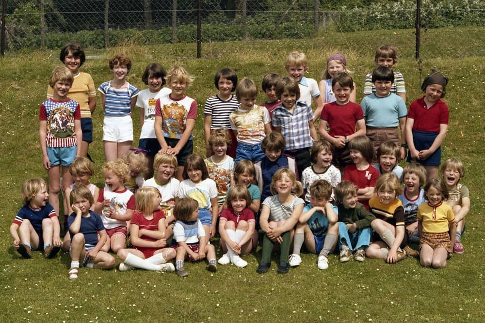 Sports day at Ford School in 1978. Picture: Berwick Record Office