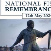 A section of the poster for the first National Fishing Remembrance Day.