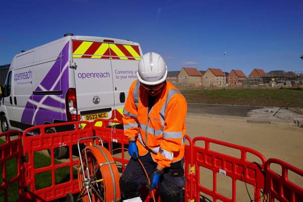 Openreach has started work to build a new ultrafast broadband network for Ashington.
