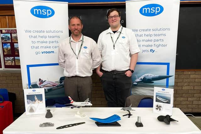 Alex has been involved with various STEM events, including open days at James Calvert Spence College.
