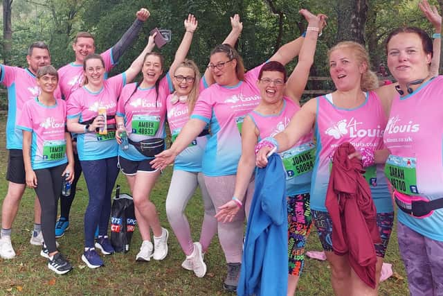 4Louis supporters will be running to raise funds for the charity during this year's Kielder Marathon weekend.