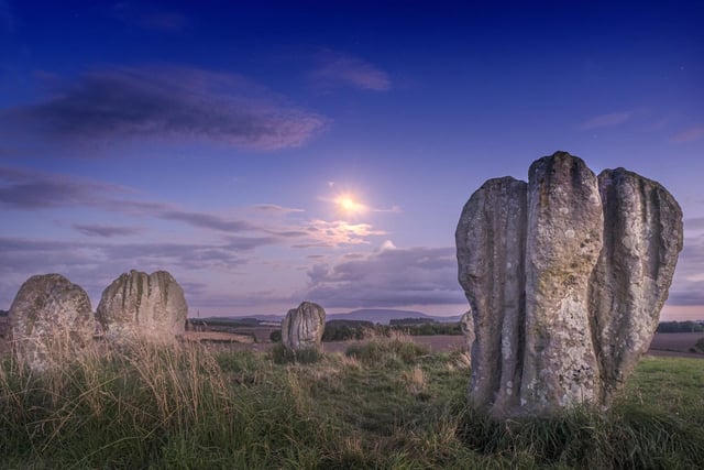 Duddo Stones, north Northumberland's equivalent of Stonehenge, gets a 4.8 rating.