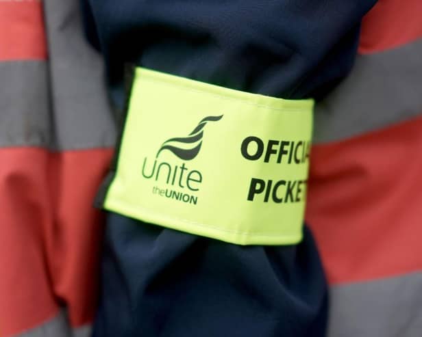 Unite has suspended the strike in order to ballot members on a new pay offer. (Photo by Christopher Furlong/Getty Images)