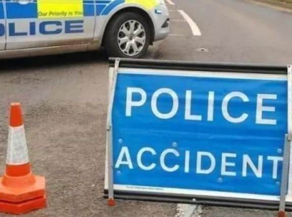 The A189 has been closed near Blyth due to a collision.