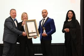 Ahar Indian Restaurant was named the best Indian Bangladeshi restaurant in the North East. (Photo by Prestige Curry Awards)