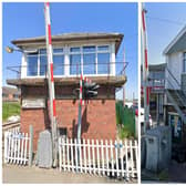 Marcheys House (left) and North Seaton signal boxes will be removed. (Photo by Google)