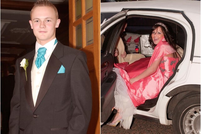 Coquet High School students all set for their 2007 prom.